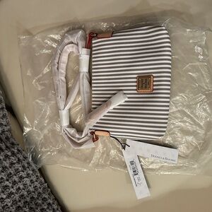 Dooney & Bourke NWT Striped Crossbody Bag